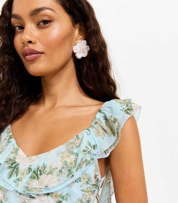 layered dress midi Sweet Autumn' Long-Sleeved Tiered Midi Dress