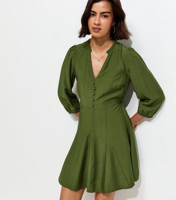 Khaki Shirt Dresses | New Look