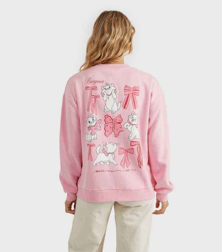 Custard Clothing Pink Marie Bow The Aristocats Sweatshirt