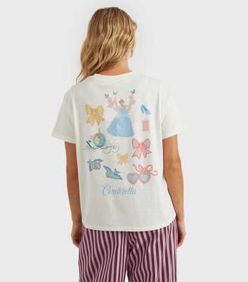 Custard Clothing White Cinderella Print T-Shirt