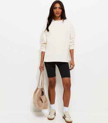 Maternity Black Cycling Shorts