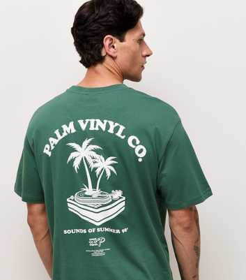 Only & Sons Dark Green Organic Cotton Relaxed Short Sleeve T-Shirt