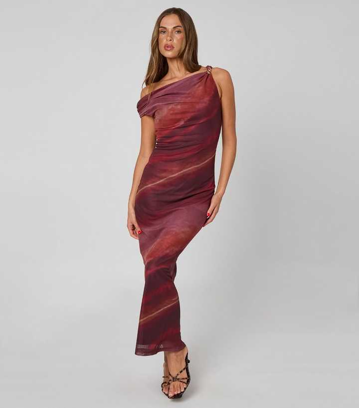 Urban Bliss Purple Tie Dye Maxi Dress