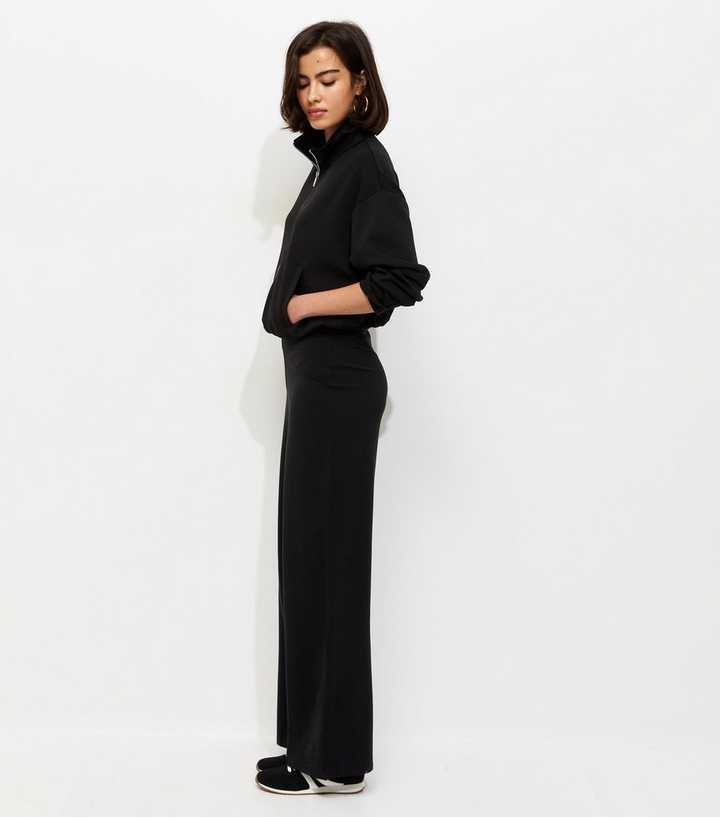 Black Wide Leg Leggings