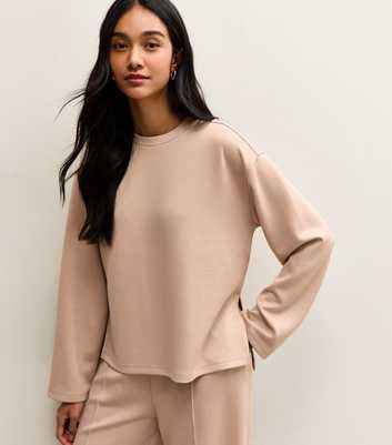 Premium Mink Side Split Sweatshirt
