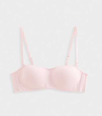 Girls Light Pink Multiway Bandeau Bra