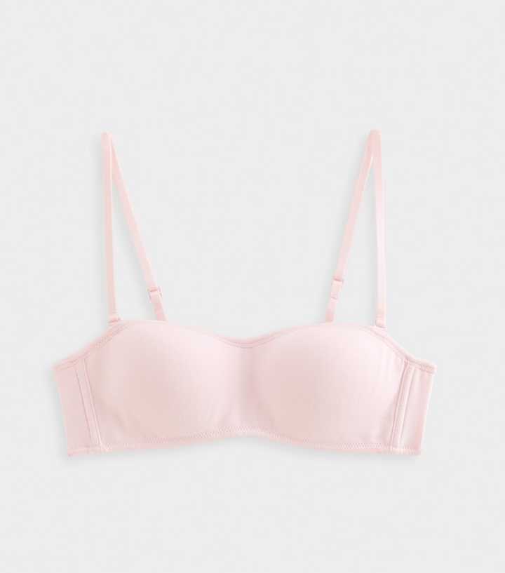 Girls Light Pink Multiway Bandeau Bra