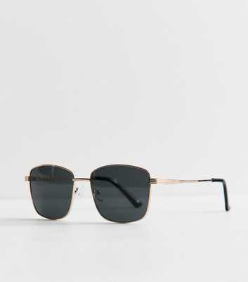 Black Square Frame Sunglasses