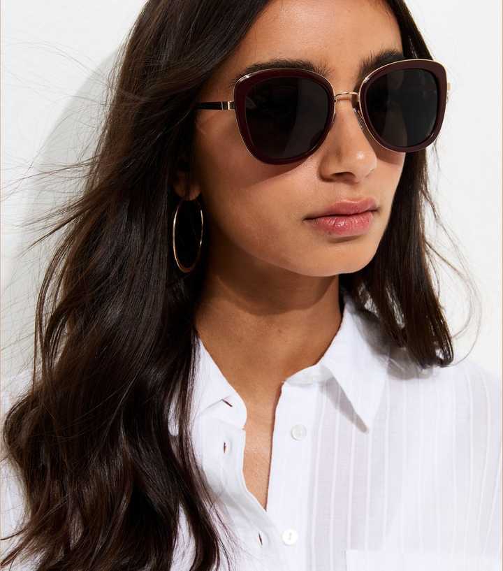 Black Cateye Sunglasses