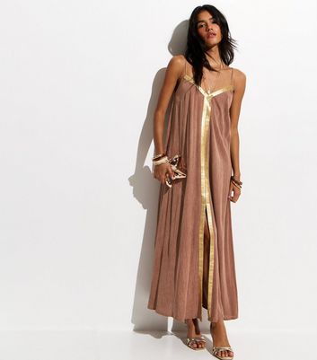 chinese dress ladies Iris Maxi Wrap Dress Pewter / M main image 1