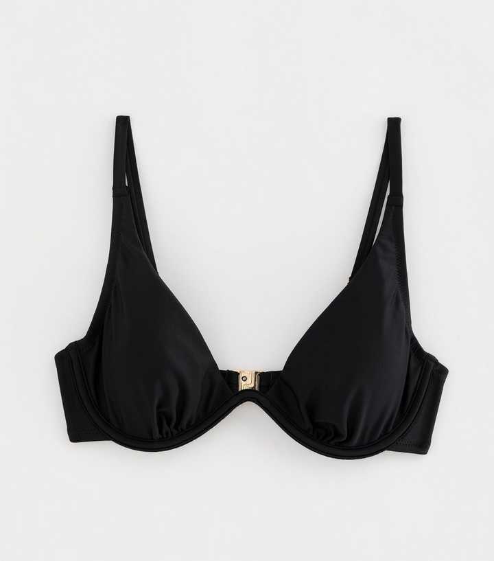 Black Monowire Bikini Top