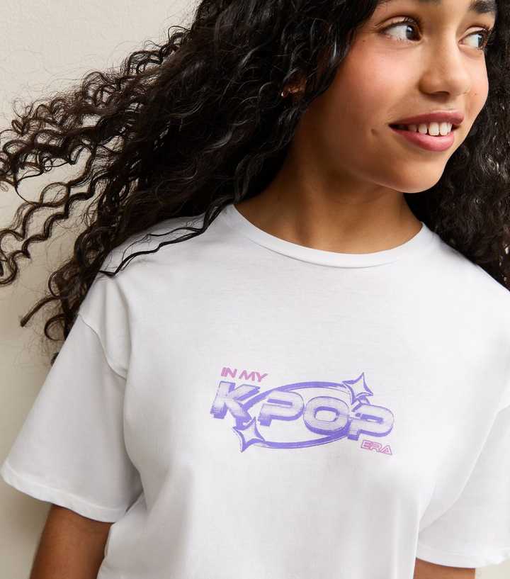Girls White In My K-Pop Era T-Shirt