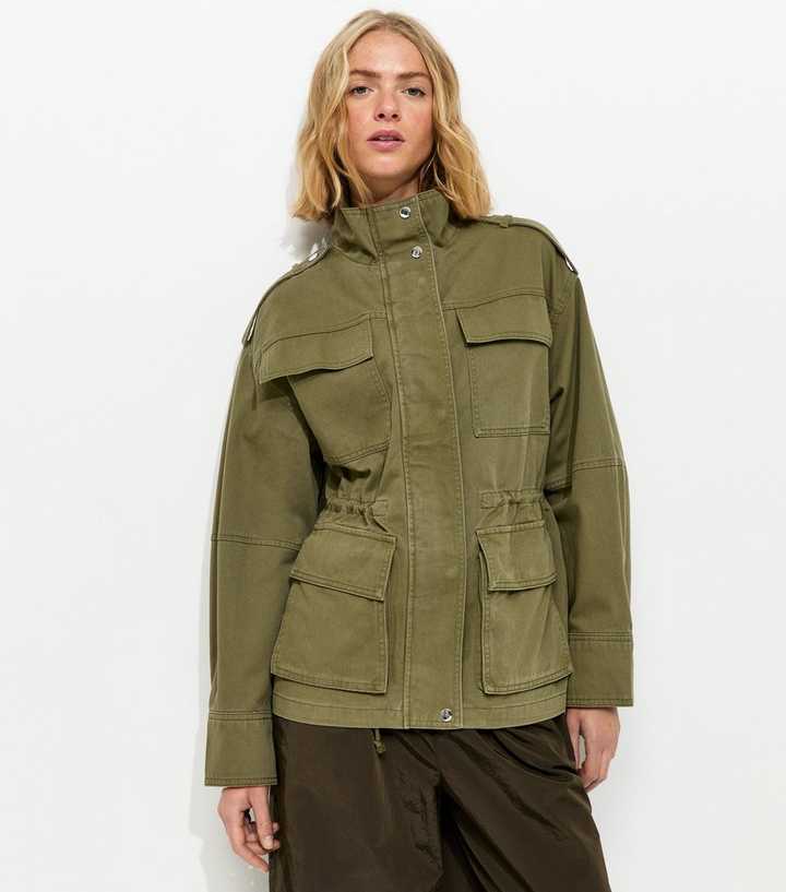 Khaki 4 Pocket Shacket