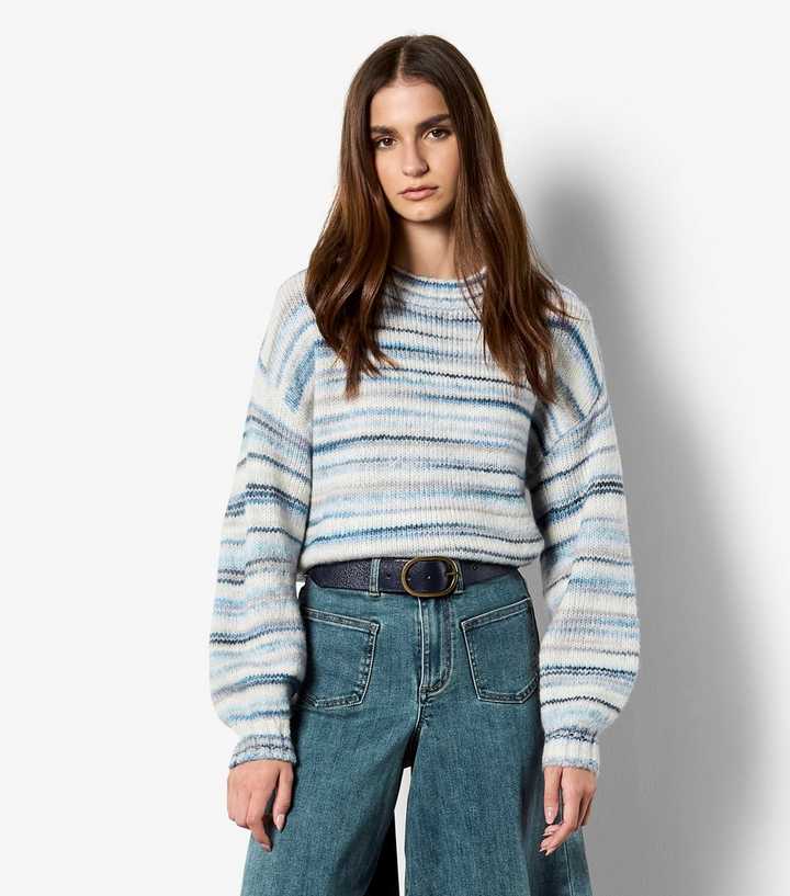 Apricot Navy Multicoloured Stripe Jumper