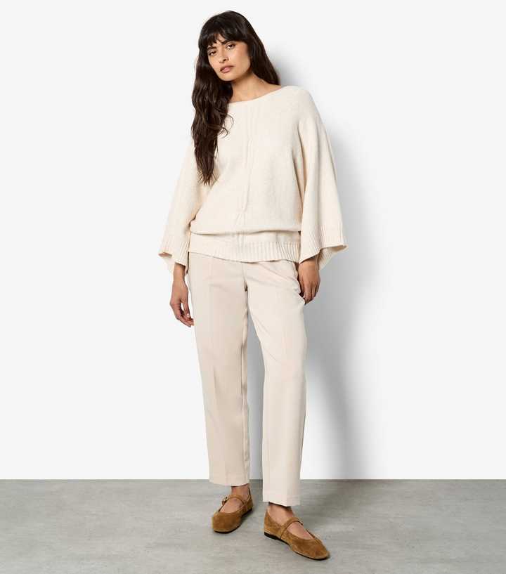 Apricot Stone Oversized Cape Jumper