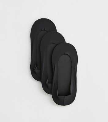 Pack of 3 Black No Show Socks