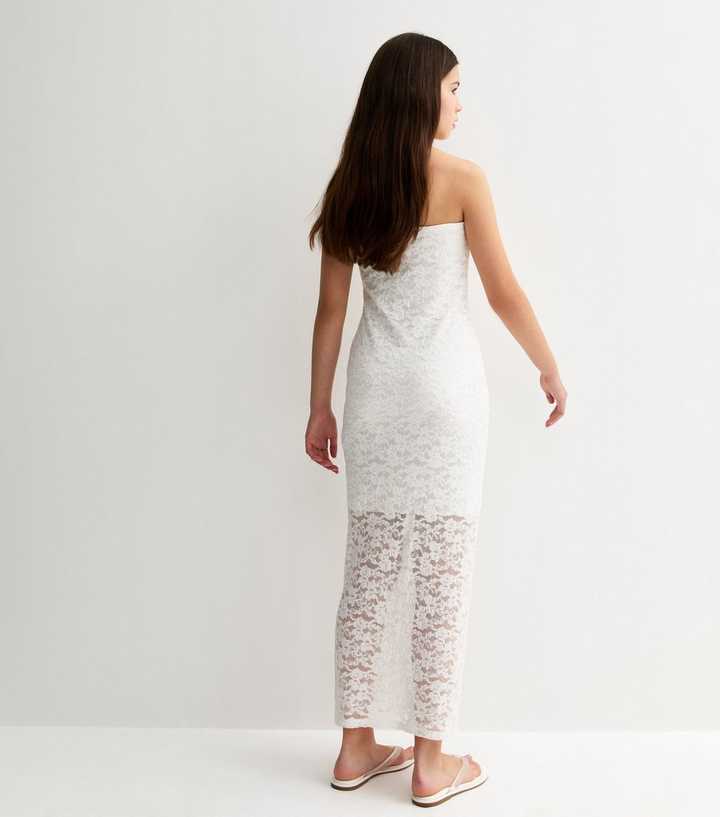 chinese dress ladies Soleil Scalloped Lace Midi Dress