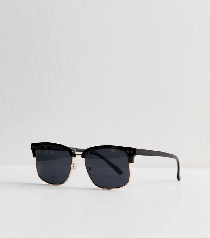 Black Retro Sunglasses