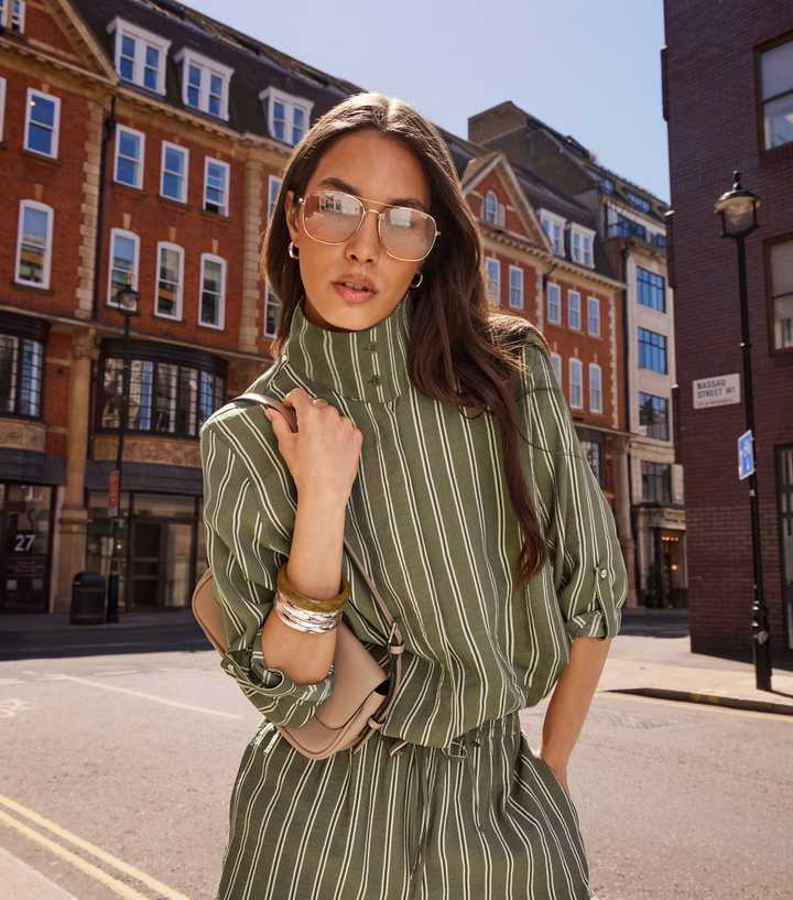 Orange Lens Aviator Sunglasses