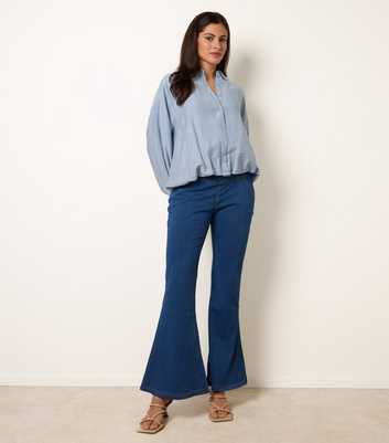 Blue Vanilla Blue Flared Leg Jeans