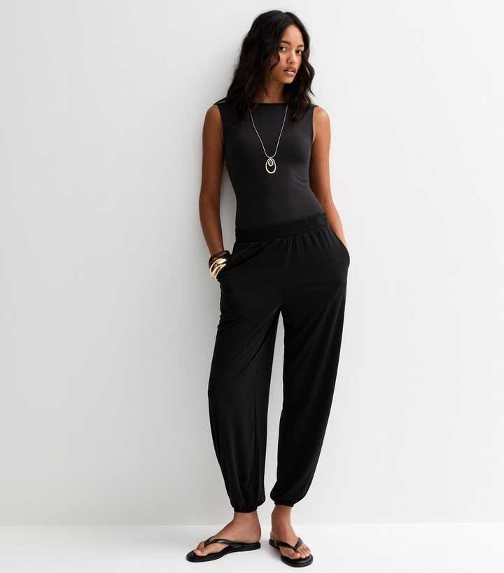 Black Harem Leggings