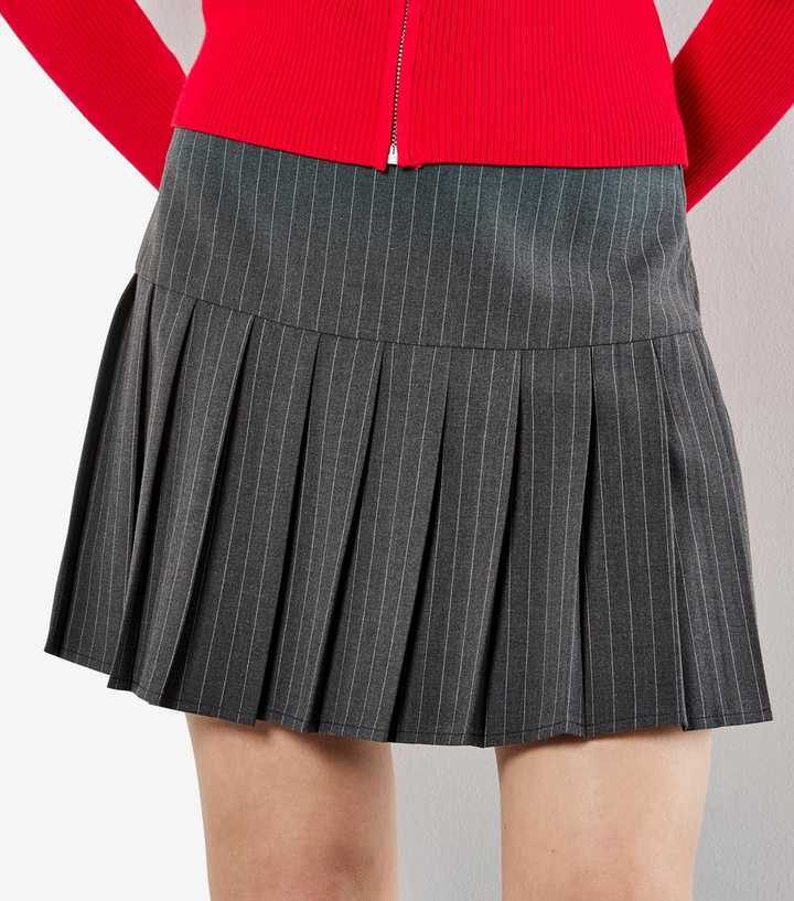 S&T Moore. Grey A-Line Skirt 4590 - S&T Moore