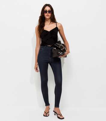 Navy Hallie Disco Skinny Leg Jeans