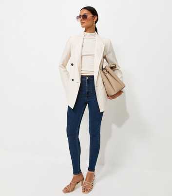 Blue Hallie Disco Skinny Leg Jeans