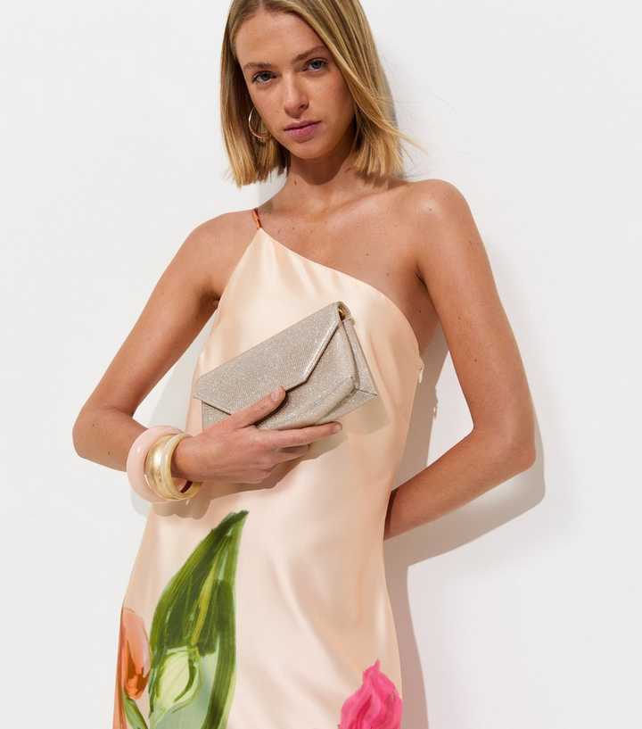 short wedding dress COQUETTE CORE SATIN MAXI DRESS  AKIRA