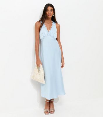 Blue Lace Dresses | New Look