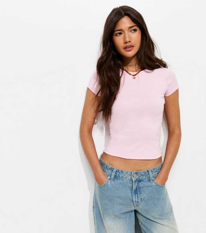 Light Pink Baby Tee T-Shirt