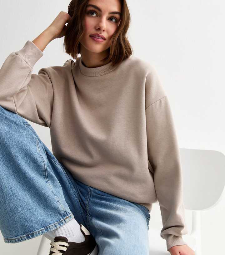 Mink Crew Neck Sweatshirt