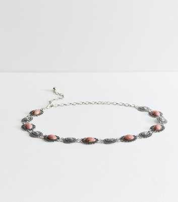 Silver Western Disc Chain Belt