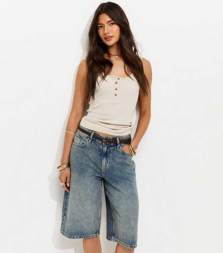 Mink Pack of 2 Faux Leather Plaited Skinny Belts