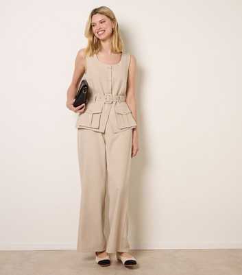 Blue Vanilla Stone Waistcoat and Trouser Set