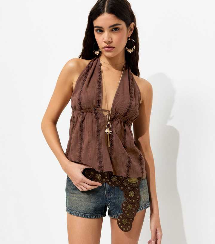 Vintage Tint Blue Bleach Effect Denim Hotpants