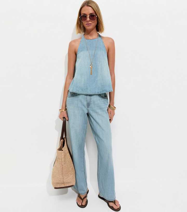 Light Blue Lightweight Denim Jeans