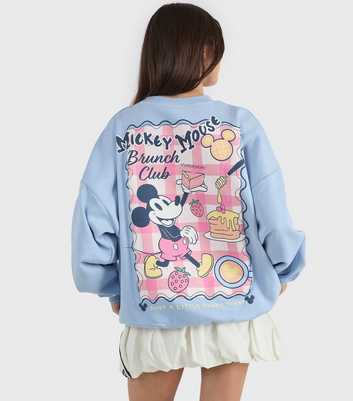 Skinnydip Blue Mickey Mouse Brunch Club Sweatshirt
