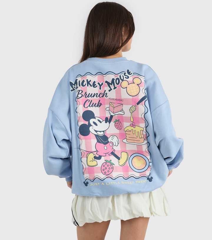 Skinnydip Blue Mickey Mouse Brunch Club Sweatshirt