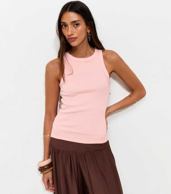 Light Pink Racer Back Vest