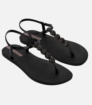 Ipanema Black Easy On Glow Spheres Sandals