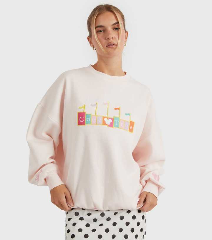 Skinnydip Light Pink Disney Where Dreams Do Come True Sweatshirt