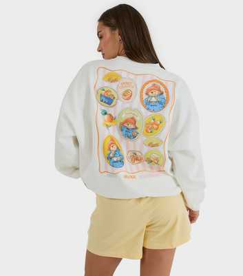 Skinnydip White Paddington Marmalade Oversized Sweatshirt