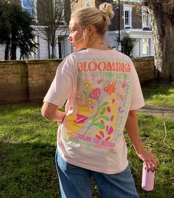Skinnydip Pink Disney Winnie the Pooh Blooming Printed T-Shirt