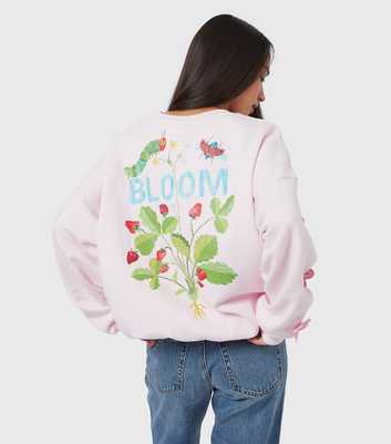 Skinnydip Pink Hungry Caterpillar Bloom Sweatshirt