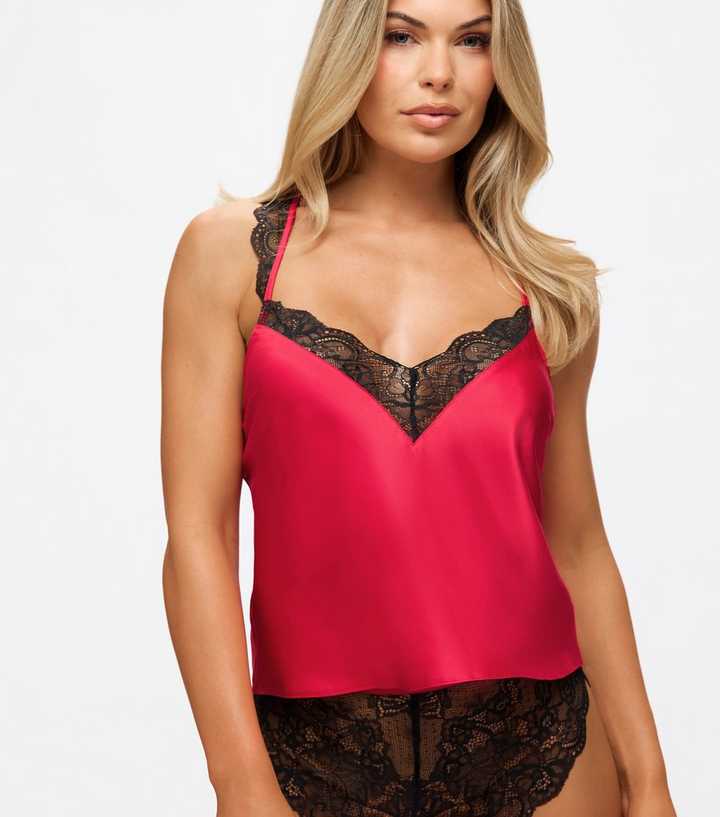 Ann Summers Red Admiring Cami Pyjama Set