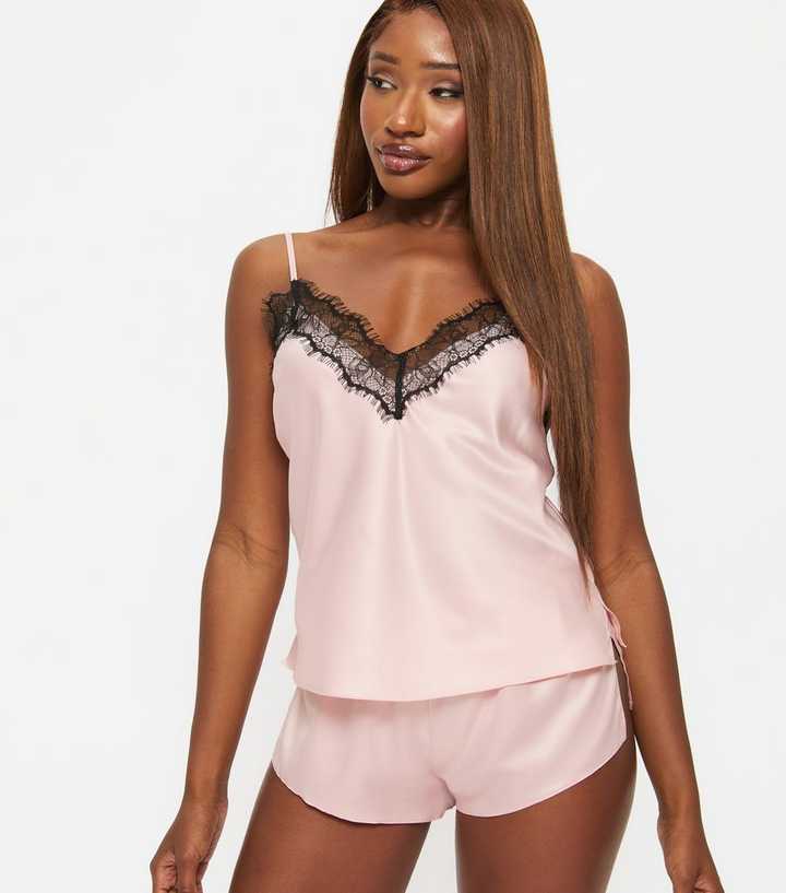 Ann Summers Light Pink Cerise Cami Pyjama Set
