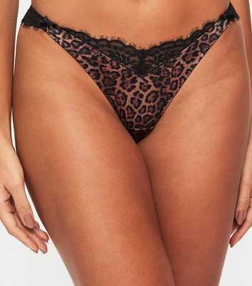 Ann Summers Pink Wild Romance Brazilian Briefs