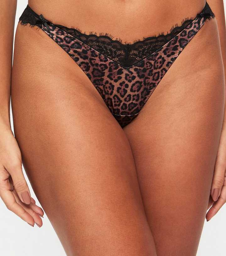 Ann Summers Pink Wild Romance Brazilian Briefs
