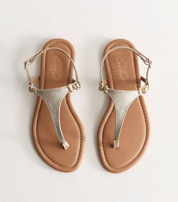 Women's Leather Slip-On Sandals – Comfort Flat Summer Shoes With Non-Slip Sole